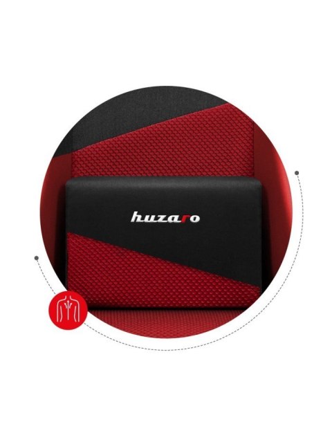 Huzaro Fotel gamingowy Huzaro Force 6.2 Red Mesh