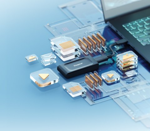 Kingston KINGSTON DYSK SSD 2000G PORTABLE XS1000