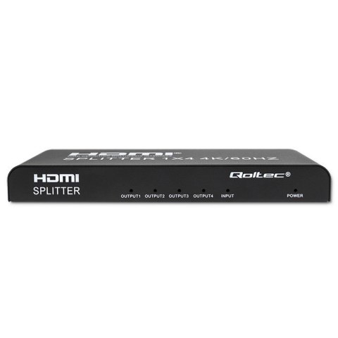 Qoltec QOLTEC ROZDZIELACZ SPLITTER 4XHDMI 4KX2K | 6GB/S | 60HZ