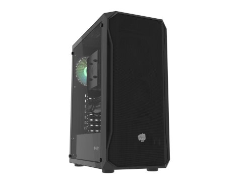 FURY FURY OBUDOWA KOMPUTEROWA FURY SHOBO RGB MIDI TOWER Z OKNEM CZARNA