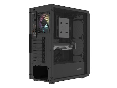 FURY FURY OBUDOWA KOMPUTEROWA FURY SHOBO RGB MIDI TOWER Z OKNEM CZARNA