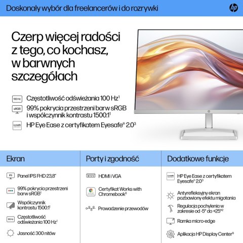 Hewlett-Packard MONITOR HP LED 23,8" 524sf (94C17E9)