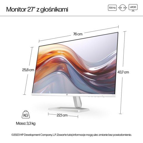 Hewlett-Packard MONITOR HP LED IPS 27" 527sa (94F48E9) 100Hz