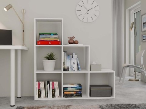 TOP E SHOP REGAŁ SCHODKOWY STEP RS-30 BIAŁY