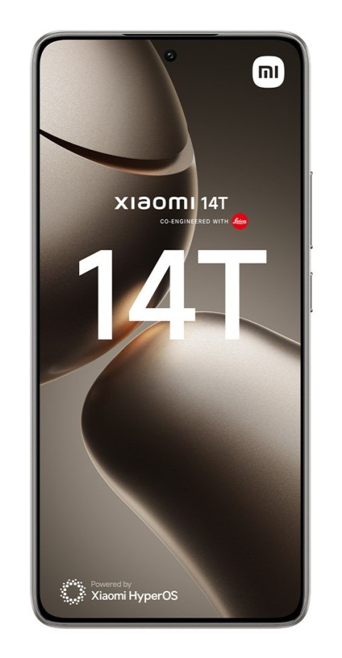 Xiaomi Smartfon Xiaomi 14T 5G Dual Sim 12/256GB Titan Grey