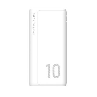 Silicon Power Powerbank Silicon Power GP15 10000mAh 2xUSB A, 1x mUSB + 1x USB C, biały