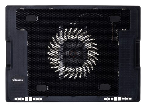 VAKOSS Podstawka chłodząca pod notebook VAKOSS LF-1860AL (17.x cala; 1 wentylator; HUB)