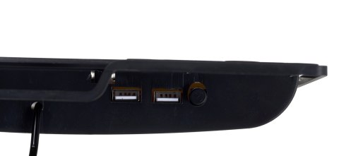 VAKOSS Podstawka chłodząca pod notebook VAKOSS LF-1860AL (17.x cala; 1 wentylator; HUB)