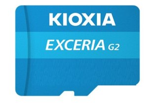 KIOXIA KIOXIA 128GB microSD KIOXIA Exceria (gen 2) UHS I U3 V30 with adapter