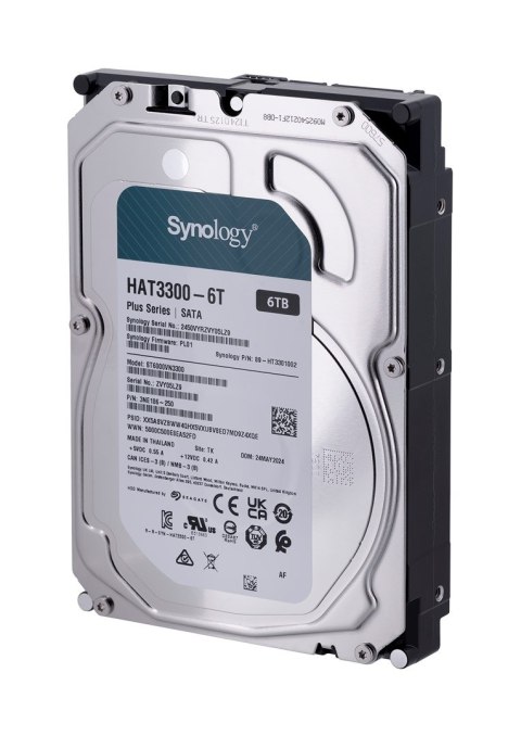 Synology Synology HDD Plus Series (6TB; 3.5"; SATA) HAT3300-6T