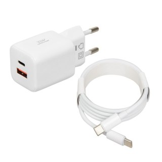 IBOX IBOX ŁADOWARKA UNIWERSALNA C-42 GAN PD33W USB A+C WHITE