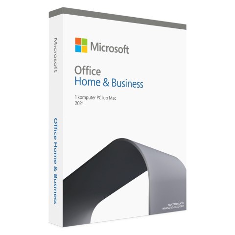 Microsoft Office Home and Business 2021 Polish EuroZone
