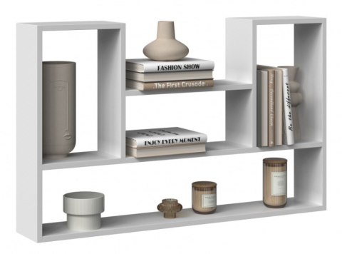 TOP E SHOP Regał wiszący BILBAO 4P 100x16xH60 biel