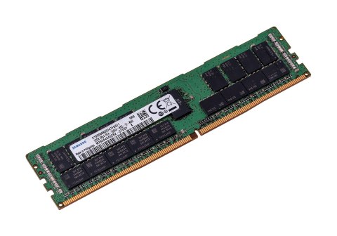 Samsung SemiConductor Samsung RDIMM 32GB DDR4 2Rx4 2666MHz PC4-21300 ECC REGISTERED M393A4K40CB2-CTD