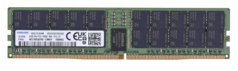 Samsung SemiConductor Samsung RDIMM 64GB DDR5 2Rx4 5600MHz PC5-44800 ECC REGISTERED M321R8GA0PB0-CWM