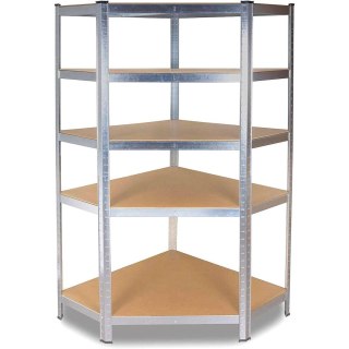 TOP E SHOP REGAŁ MAGAZYNOWY NAROŻNY METALOWY GC9040 40cm