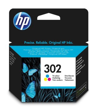 Hewlett-Packard Tusz HP kolor HP 302, HP302=F6U65AE, 165 str.,4 ml