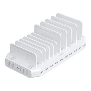 UNITEK UNITEK STACJA ŁADUJĄCA 10X USB 2.4A 60W BIAŁA