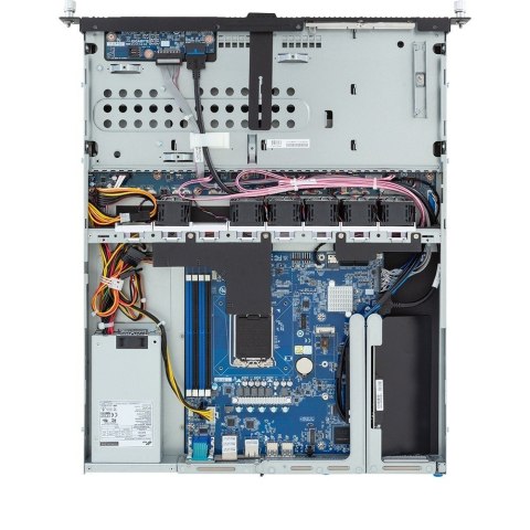 Gigabyte Platforma Gigabyte Rack (1U) R123-X00-AA01 Intel E-24XX (4x 3,5" SATA HS, 1xM.2, 2x1Gbe, IPMI, 1x400W)
