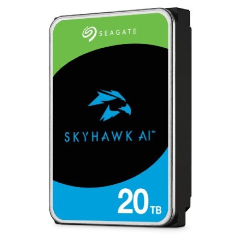 Seagate Dysk twardy HDD Seagate Skyhawk AI 20TB 3,5" SATA ST20000VE003