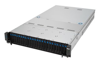 ASUS Platforma Asus Rack (2U) RS520A-E12-RS24U AMD Epyc 9004 (24x NVMe, 2xM.2, 2x10Gbe, IPMI, 1+1 1600W)