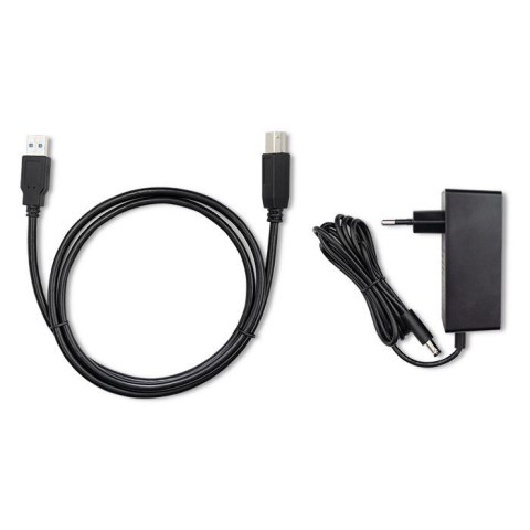 Qoltec QOLTEC STACJA DOKUJĄCA DO DYSKÓW HDD SSD 2.5" 3.5" | SATA III | USB 3.0 | SUPER SPEED 5GB/S | Z FUNKCJĄ KLONOWANIA OFFLINE