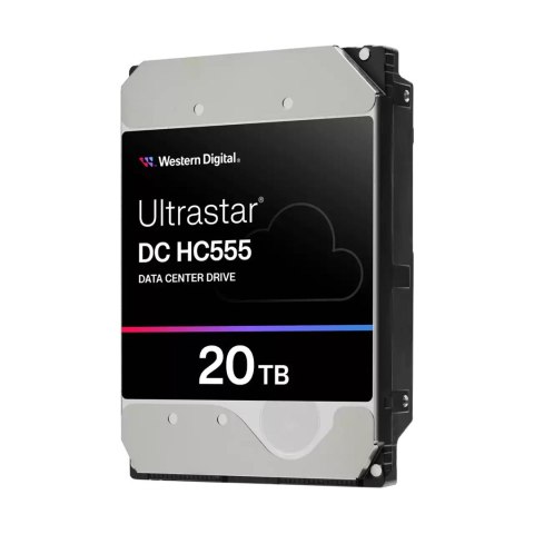 Western Digital Dysk serwerowy HDD Western Digital Ultrastar DC HC555 WUH722020CLE6L4 (20 TB; 3.5"; SATA)