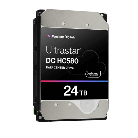 Western Digital Dysk serwerowy HDD Western Digital Ultrastar DC HC580 WUH722424AL5204 (24 TB; 3,5"; SAS)