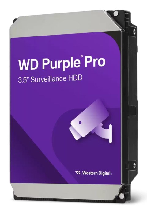 WD Dysk HDD WD Purple Pro WD122PURP (12 TB ; 3.5"; 256 MB; 7200 obr/min)
