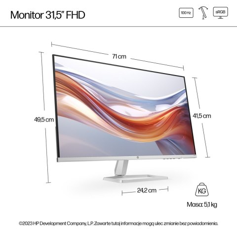 Hewlett-Packard MONITOR HP LED VA 31,5" 532sf (94F50E9) 100Hz