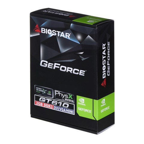 Biostar Karta graficzna BIOSTAR GeForce GT 610 2GB
