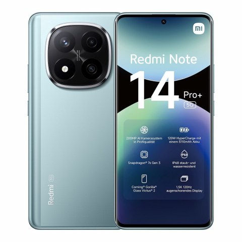 Xiaomi Smartfon Xiaomi Redmi Note 14 Pro+ 5G 8/256GB Frost Blue