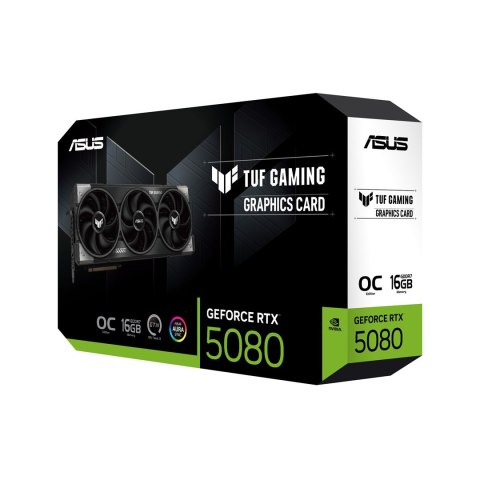 ASUS Karta graficzna ASUS TUF Gaming GeForce RTX 5080 OC 16GB