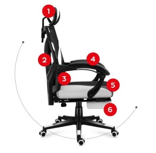 Huzaro Fotel gamingowy Huzaro Combat 5.0 White