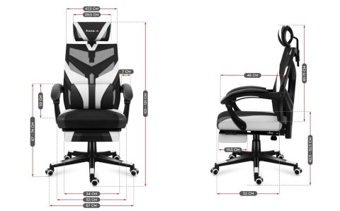 Huzaro Fotel gamingowy Huzaro Combat 5.0 White