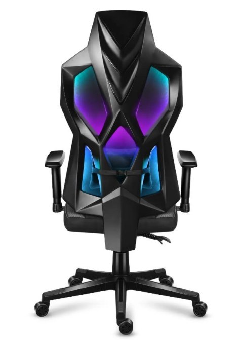 Huzaro Fotel gamingowy Huzaro Combat 6.2 Black RGB
