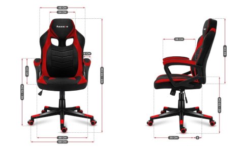 Huzaro Fotel gamingowy Huzaro FORCE 2.5 Red Mesh