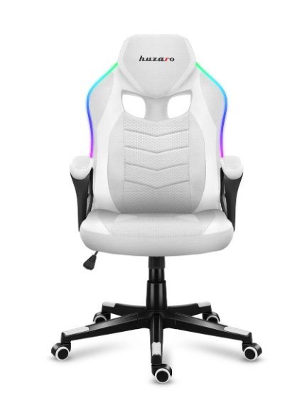 Huzaro Fotel gamingowy Huzaro Force 2.5 RGB WHITE MESH