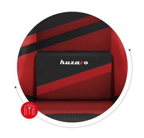 Huzaro Fotel gamingowy Huzaro Force 4.4 Red Mesh