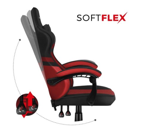 Huzaro Fotel gamingowy Huzaro Force 4.4 Red Mesh
