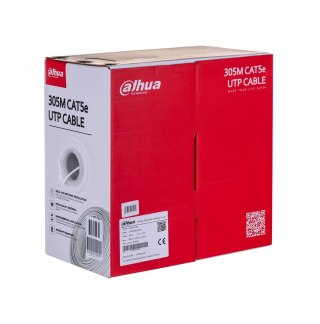 DAHUA Kabel sieciowy DAHUA drut, 100% miedź PFM920I-5EUN (UTP; 305m; kat. 5e;)