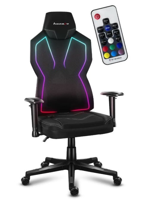 Huzaro Fotel gamingowy Huzaro Combat 6.2 Black RGB