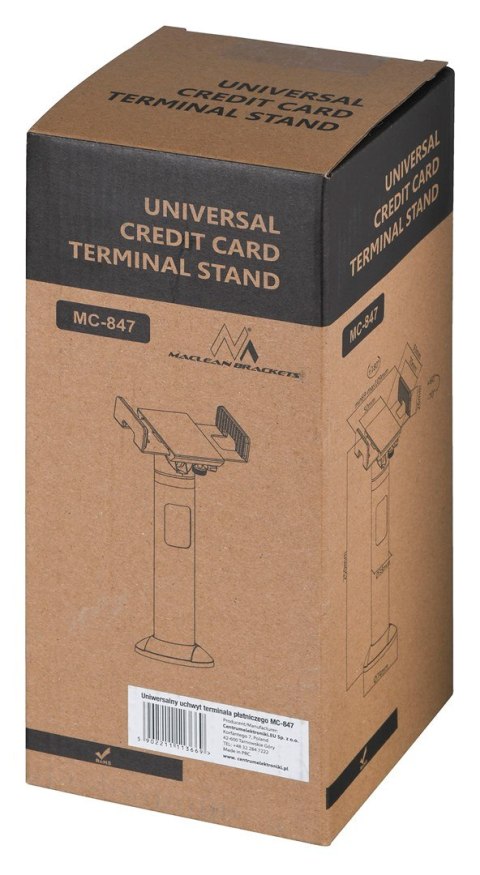 Maclean Uchwyt uniwersalna Maclean MC-847 (kolor czarny)