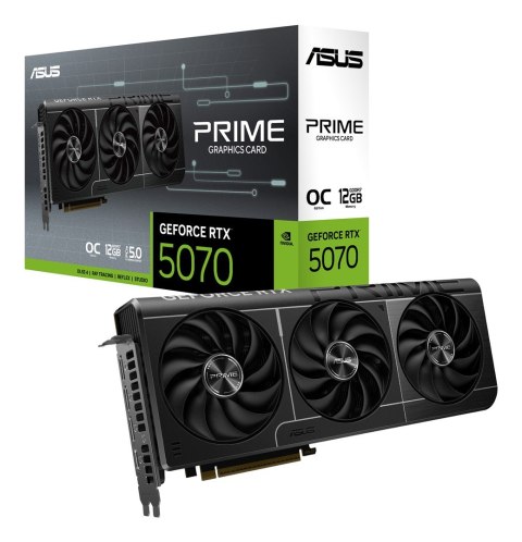 ASUS Karta graficzna ASUS PRIME GeForce RTX 5070 OC 12GB