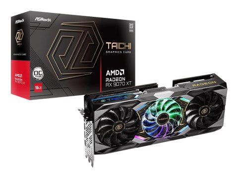 Asrock Karta graficzna ASRock Radeon RX 9070 XT Taichi 16GB OC