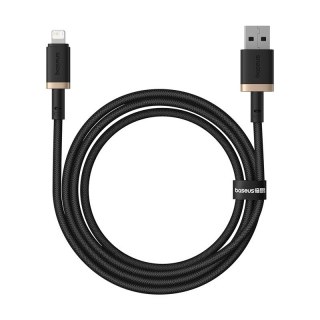Baseus Kabel Baseus Dura 2.4A 1m (czarno-złoty)