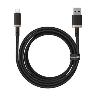 Baseus Kabel Baseus Dura 2.4A 2m (czarno-złoty)