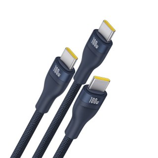 Baseus Kabel Baseus Flash Series 3 100W 1,5m (niebieski)
