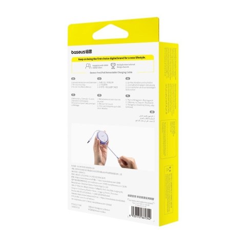 Baseus Kabel Baseus Free2Pull 20W 1m (fioletowy)