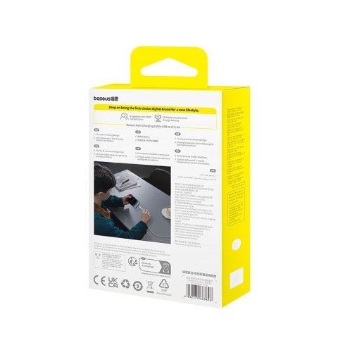 Baseus Kabel Baseus Gem 2.4A 1m (biały)